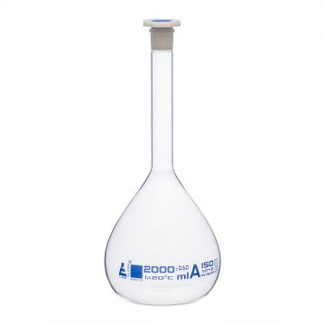 eisco Stoppered Volumetric Flask (Class A)  - 2000ml