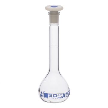 eisco Stoppered Volumetric Flask (Class A)  - 50ml