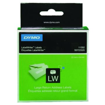 DYMO Labelwriter Labels Return Address - 54 x 25mm