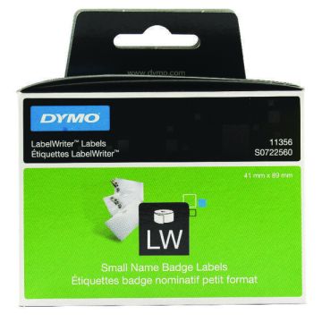 DYMO Labelwriter Labels White Name Badge - 89 x 41mm
