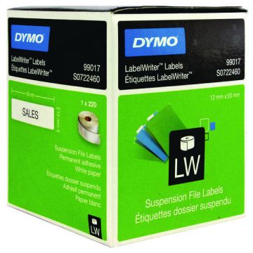 DYMO Labelwriter Labels Suspension File - 50 x 12mm