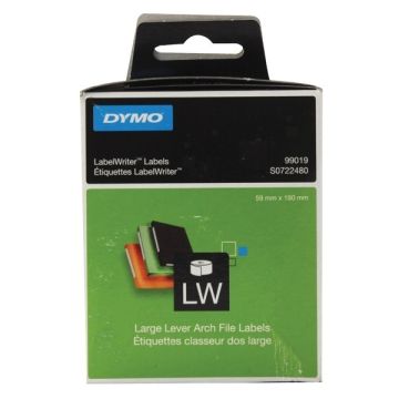 DYMO Labelwriter Labels Leverarch Large - 190 x 59mm