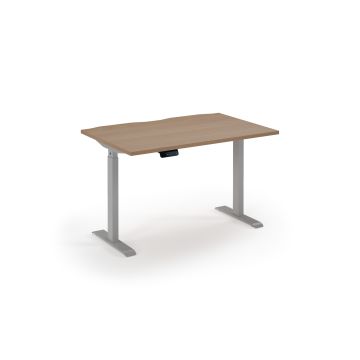 Elev8 Economy Single Motor Sit Stand Desk - Oak - 1200