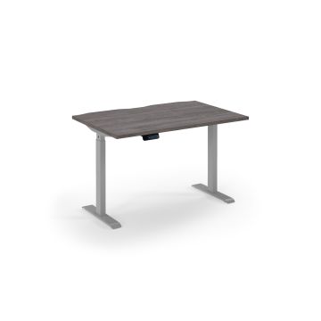 Elev8 Economy Single Motor Sit Stand Desk - Walnut - 1200