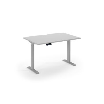 Elev8 Economy Single Motor Sit Stand Desk - White - 1200