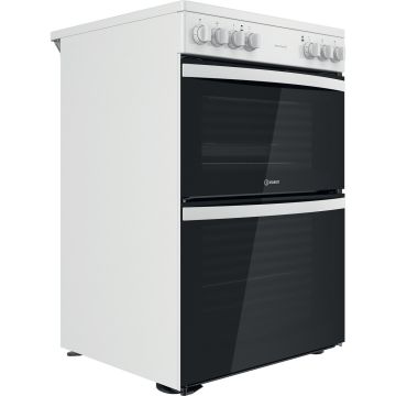 Indesit Electric Freestanding Double Cooker