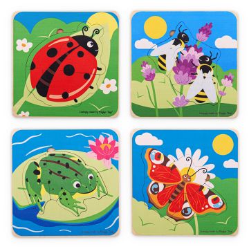 Bigjigs Toys Lifecycle Layer Puzzles