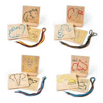 Bigjigs Toys Lacing By Numbers