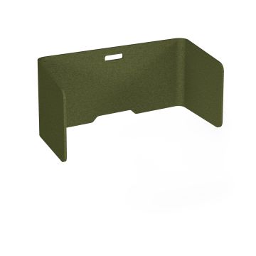 Fold Desk Screen - Dark Green