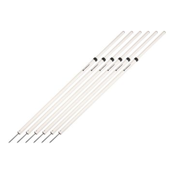 Sensible Soccer Boundary Poles - White - Pack of 6