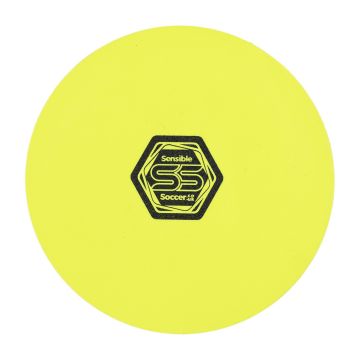 Sensible Soccer Flat Markers - 9in - Yellow - Pack of 12