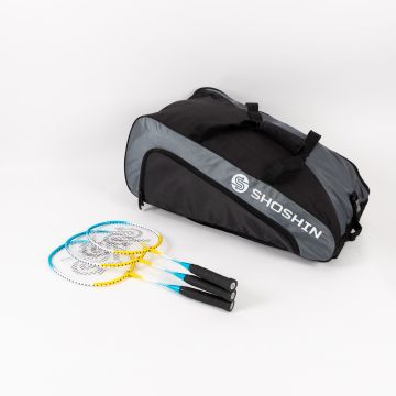 SHOSHIN Badminton Racket - 21" - Pack of 12 with FREE BAG