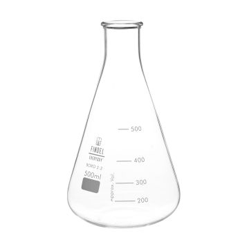 Conical Flask with Narrow Neck 500ml- Pack of 6