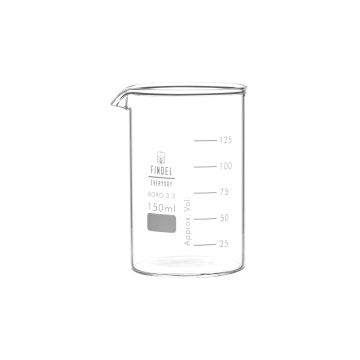 Glass Beakers- Squat Form - 150ml - Pack of 12