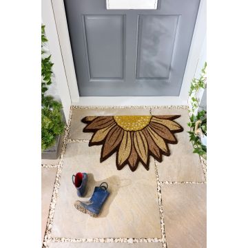 Sunflower Coir Door Mat