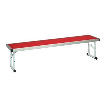 Fast Fold Benches - L183cm - H33cm - Red