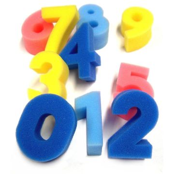 Foam Numbers - Pack of 10