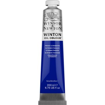 W & N Winton Oil Colour Tube 200ml French Ultramarine