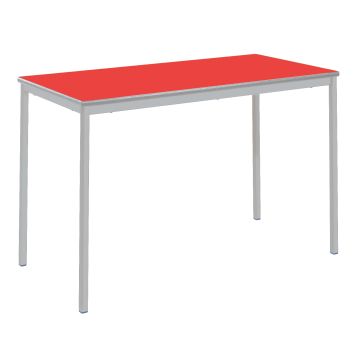 Classmates 120x60cm PU Edge Fully Welded Table 11-14 Years - Red