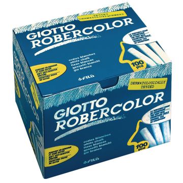 Giotto Robercolor Chalk - White - Pack of 100