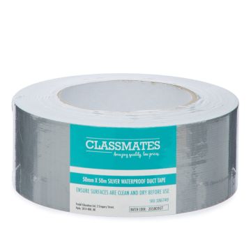 Classmates Cloth Tape Metallic Waterproof 50mm x 50m