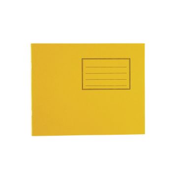 Exercise Book 5.25 x 6.5 - 24 Pages - 15mm Ruled - Yellow - Pack of 100