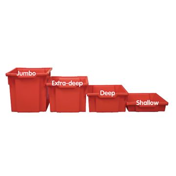 Gratnells Storage Tray Red - Deep