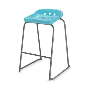 Pepperpot Stool - H430mm - Blue