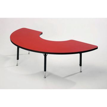 Tuf-Top Arc Height Adjustable Table Red