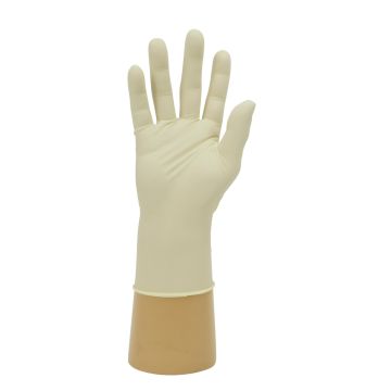 Polyco Small White Powder Free Natural Latex Disposable Gloves-Pk 100