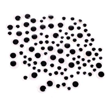 Classmates Peel and Stick Wiggly Eyes - Pack of 100