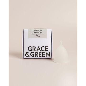 Grace & Green Period Cup Translucent-Size A