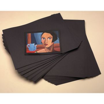 Mounting Paper - A2 - Black - Pack of 250