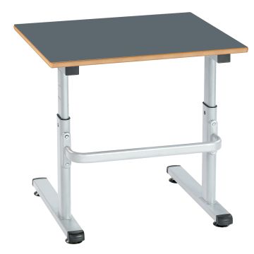 Height Adjustable Desk - Junior 1200x600mm  - Slate Grey