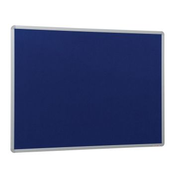 Aluminium Framed Noticeboards - 1200 x 1200mm - Blue