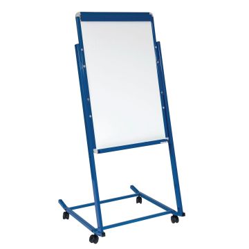 Mobile Magnetic Display Easel - Single Sided - Blue