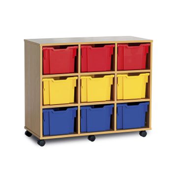 GALT Triple Unit - 9 Trays - Mobile - Colour