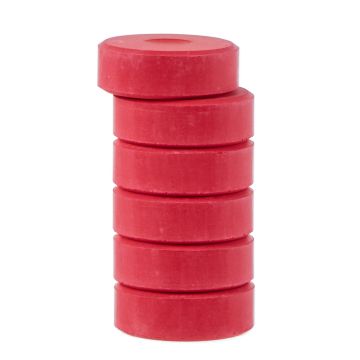 Classmates Colour Block Paints - Crimson - Pack of 6