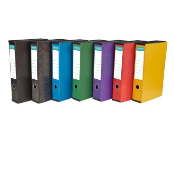 Classmates Box Files 55mm - Blue