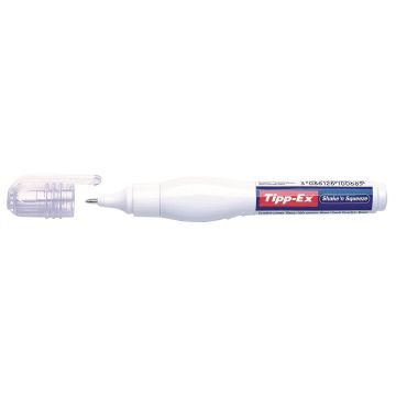 BIC Shake'n Squeeze Correction Fluid 8ml White - Pack of 10