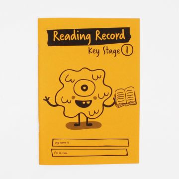 A5 Reading Record Book 36 Page Ruled - Orange - Pack of 30
