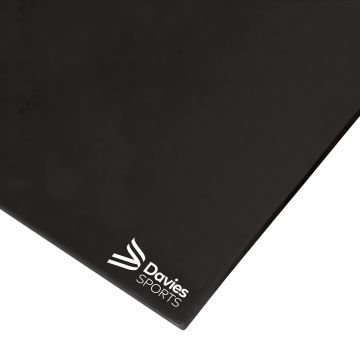 Davies Sports Agility Mat - 1.83m x 1.22m x 50mm - Standard Black