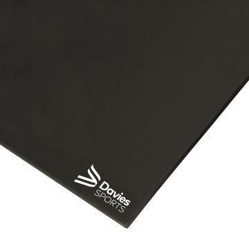 Davies Sports Lightweight Gym Mat 1830 x 1220 x 25mm - Standard Black