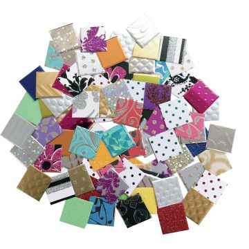 Jumbo Paper Textured Mosaics - Pack of 2000