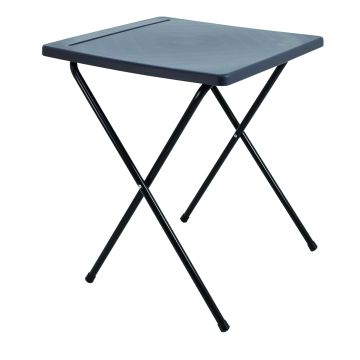 FinEveryday Anti-Graffiti Fold Away Exam Desk - Charcoal