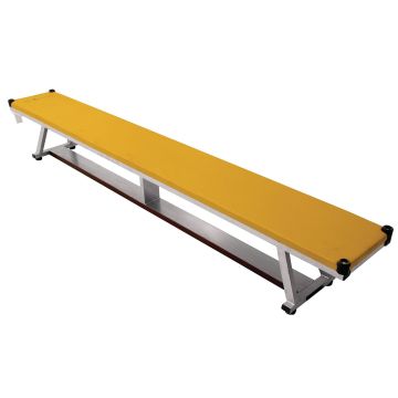 Sureshot Padded Bench - 2.4m - Yellow