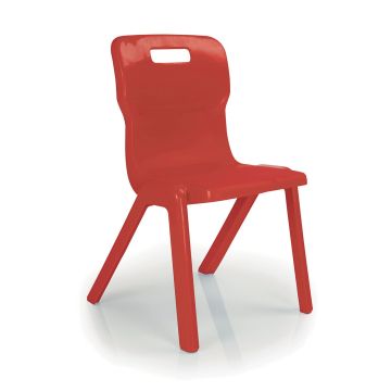 One Piece Titan Chair - Size 1 Ages 3-4 - Red