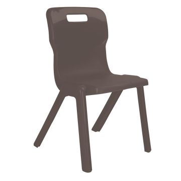 One Piece Titan Chair - Size 3 Ages 6-8 - Charcoal