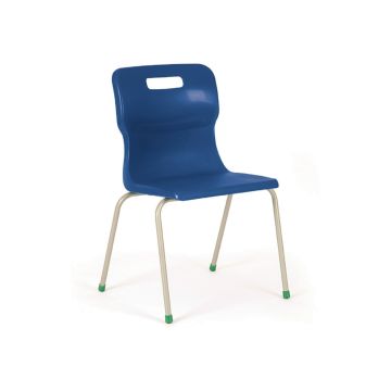 Titan 4 Leg Chairs - Size 3 Ages 6-8 - Blue