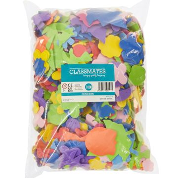 Classmates Fun Foam Shapes - Pack of 1000
